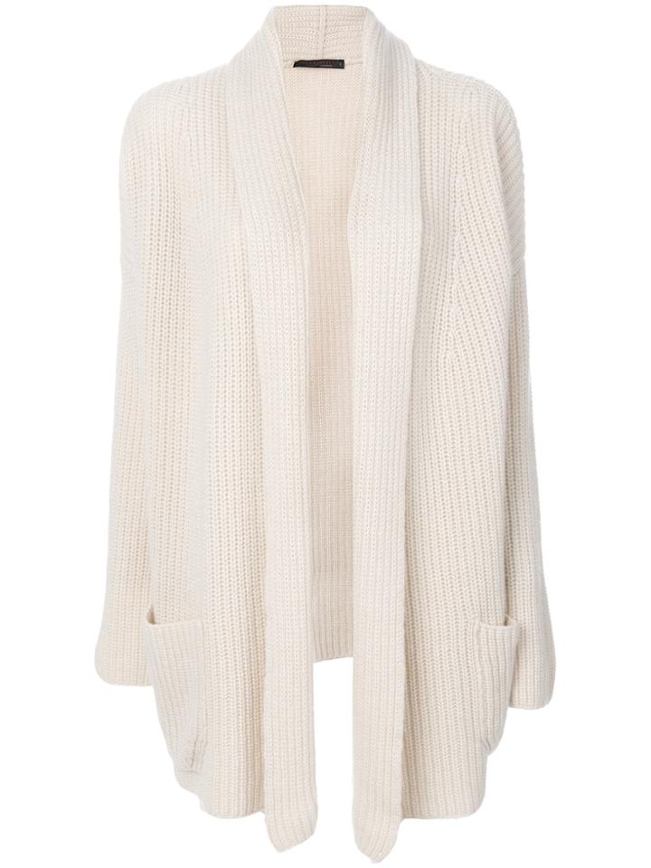 Incentive! Cashmere Oversized Cardi-coat - Nude & Neutrals