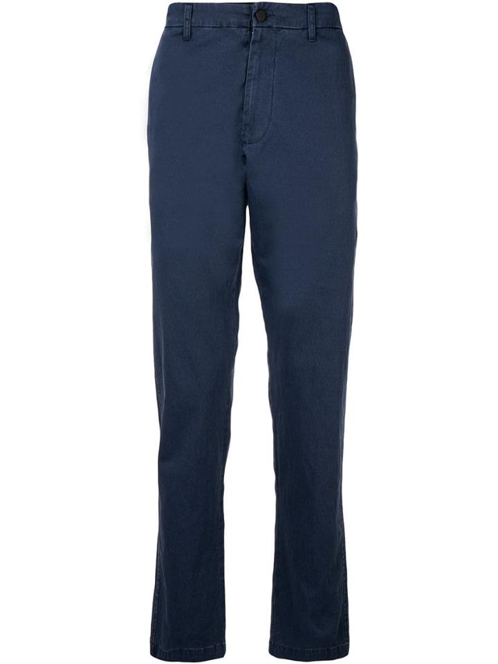 Bassike Slim-fit Trousers - Blue