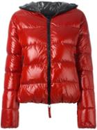 Duvetica 'thia' Jacket, Women's, Size: 38, Red, Polyamide/feather Down