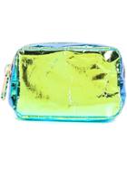 Zilla Little Laminated Cotton Wallet - Green