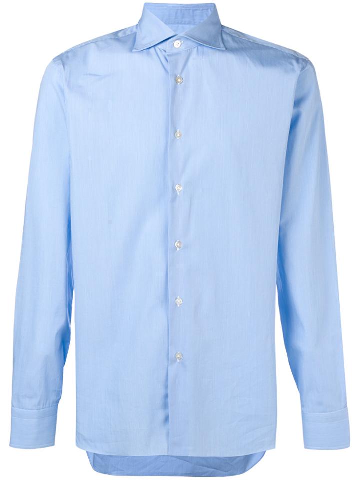 Borriello Classic Button Shirt - Blue