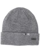 Daniele Alessandrini Logo Beanie Hat - Grey