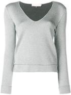 L'autre Chose V-neck Jumper - Grey