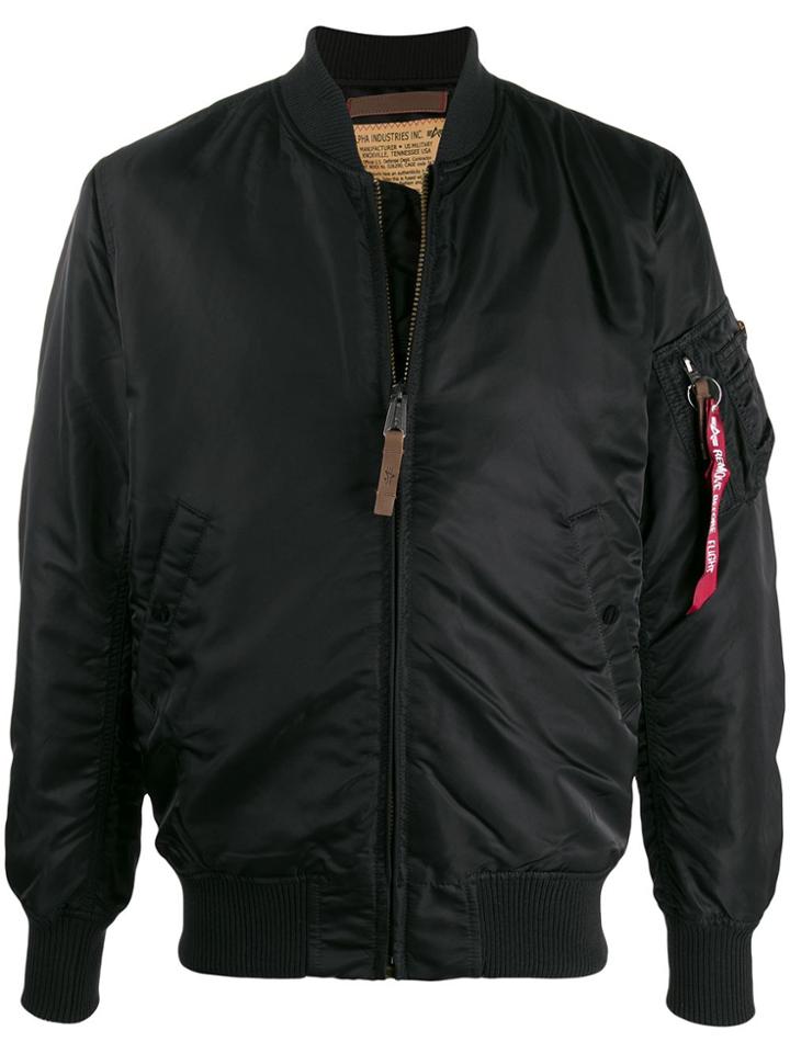 Alpha Industries Ma-1 Bomber Jacket - Black