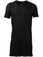 Rick Owens Basic T-shirt, Men's, Size: Small, Black, Cotton