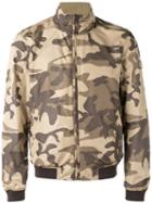 Woolrich High Collar Bomber Jacket, Men's, Size: Xl, Nude/neutrals, Polyester/polyamide