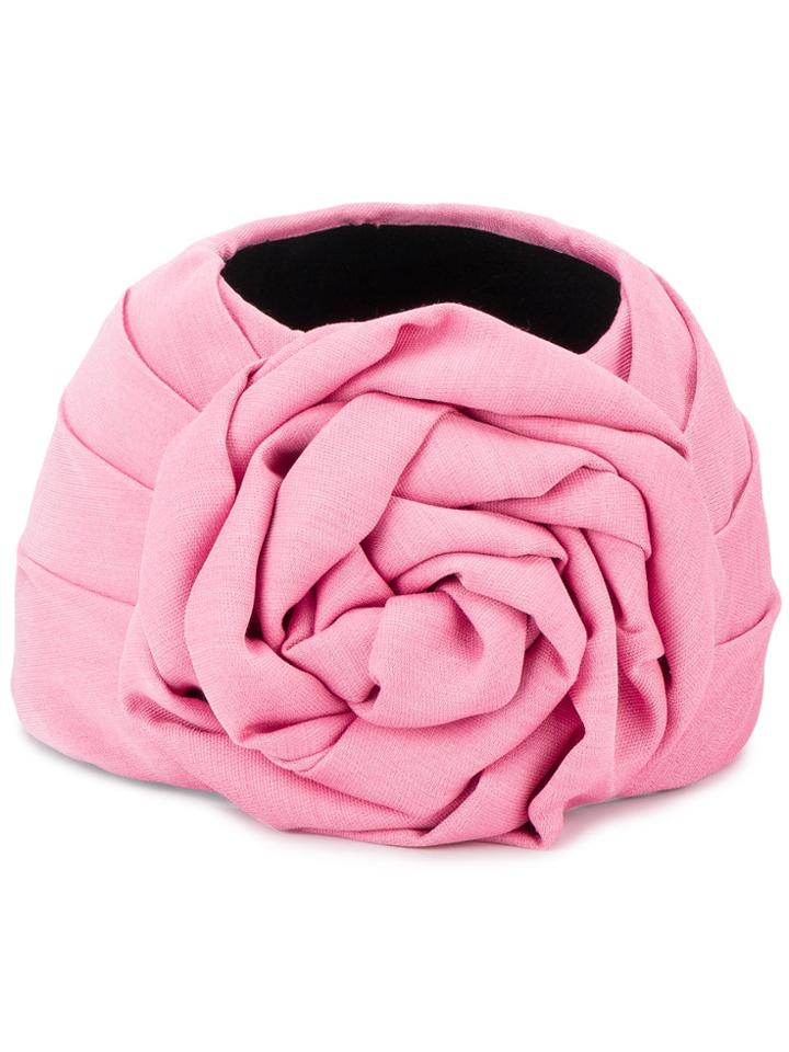 Gucci Knotted Headband - Pink & Purple
