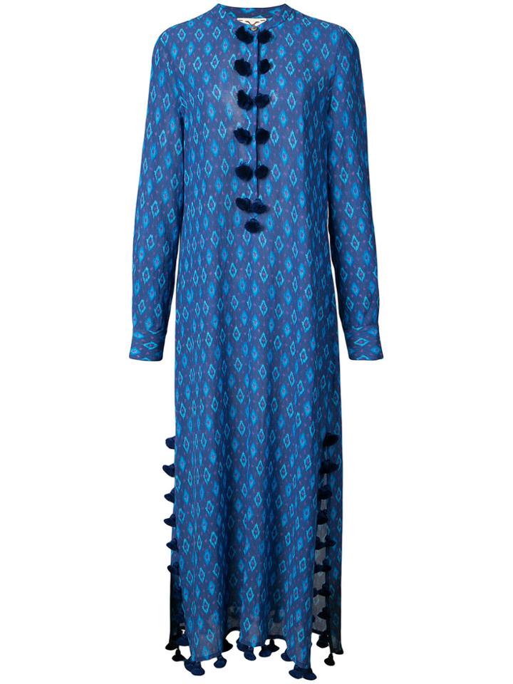 Figue Tassel Details Dress - Blue