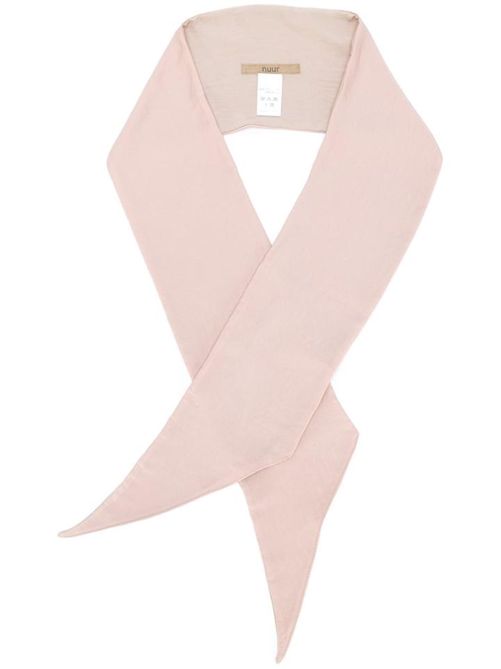 Nuur Asymmetric Scarf - Pink & Purple