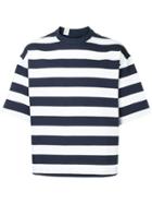 N. Hoolywood Striped Knitted T-shirt - Blue