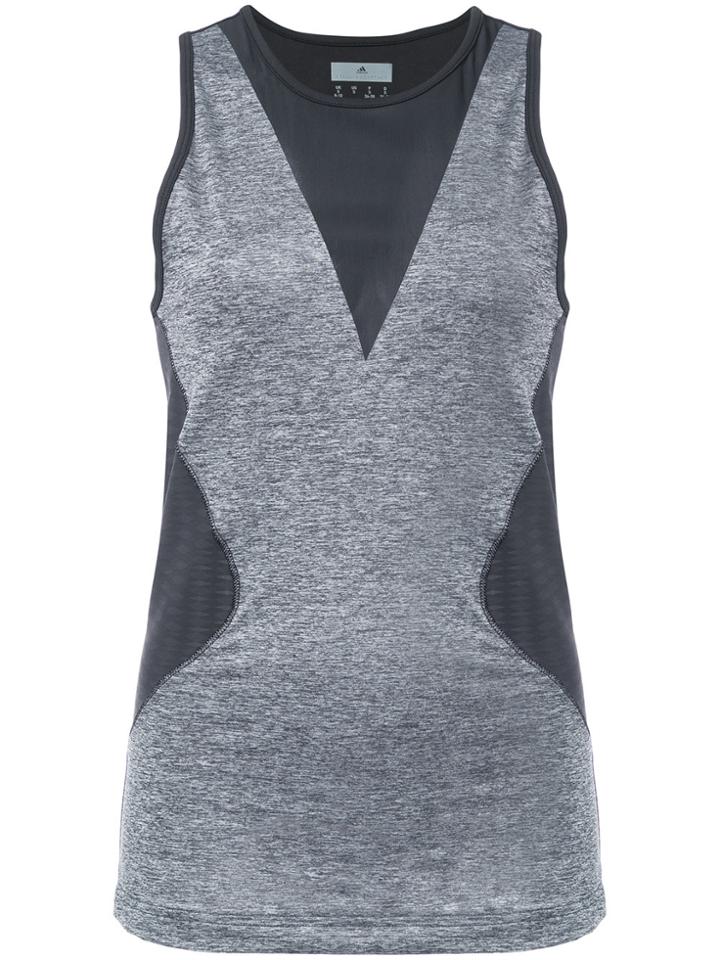 Adidas By Stella Mccartney Sports Compression Tank Top - Grey