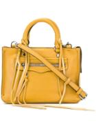 Rebecca Minkoff Detachable Strap Medium Tote, Women's, Yellow/orange, Leather