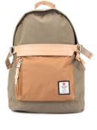 As2ov Classic Logo Patch Backpack - Brown