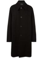 Raf Simons Pocket Detail Coat, Men's, Size: 46, Black, Wool