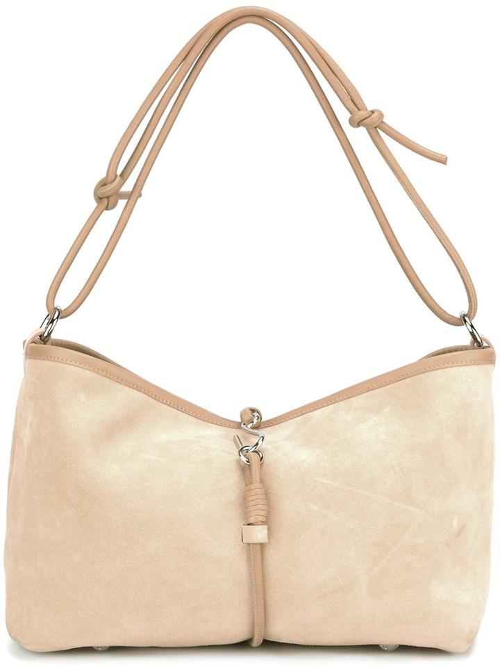 Corto Moltedo 'olive' Shoulder Bag, Women's, Nude/neutrals, Nappa Leather/suede
