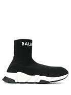 Balenciaga Speed Knit Sneakers - Black