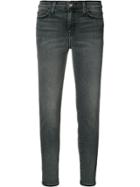 Current/elliott Super Skinny Cropped Jeans - Grey