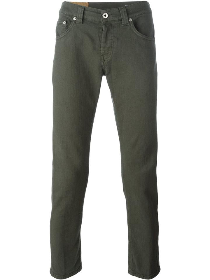 Dondup 'mius' Slim-fit Trousers - Green
