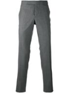 Thom Browne Contrast Detail Tailored Trousers