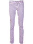 Twin-set Classic Fitted Skinny Jeans - Pink & Purple