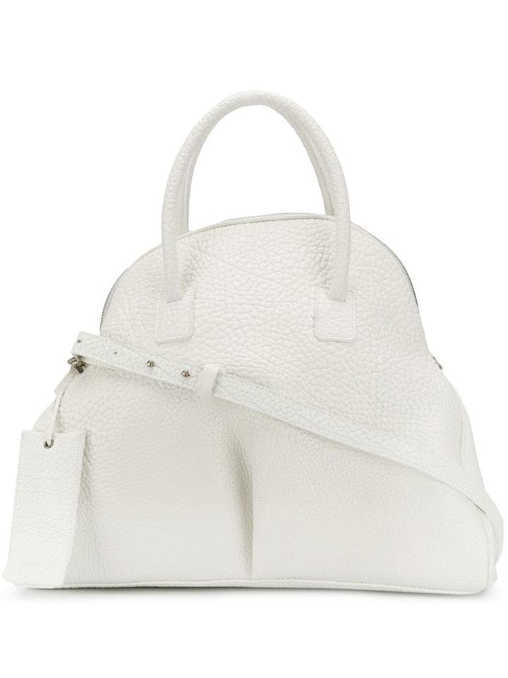 Marsèll Pebbled Effect Tote - White