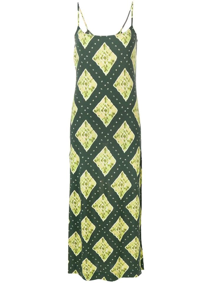 Marc Jacobs Ikat-print Dress - Green