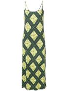 Marc Jacobs Ikat-print Dress - Green