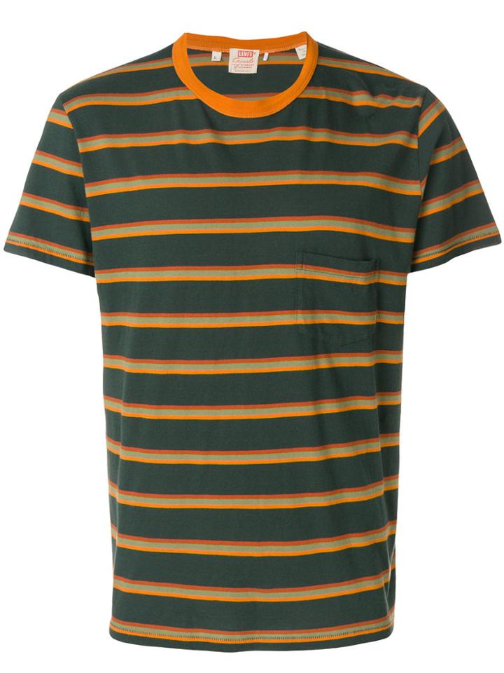 Levi's 1960s Striped T-shirt - Green