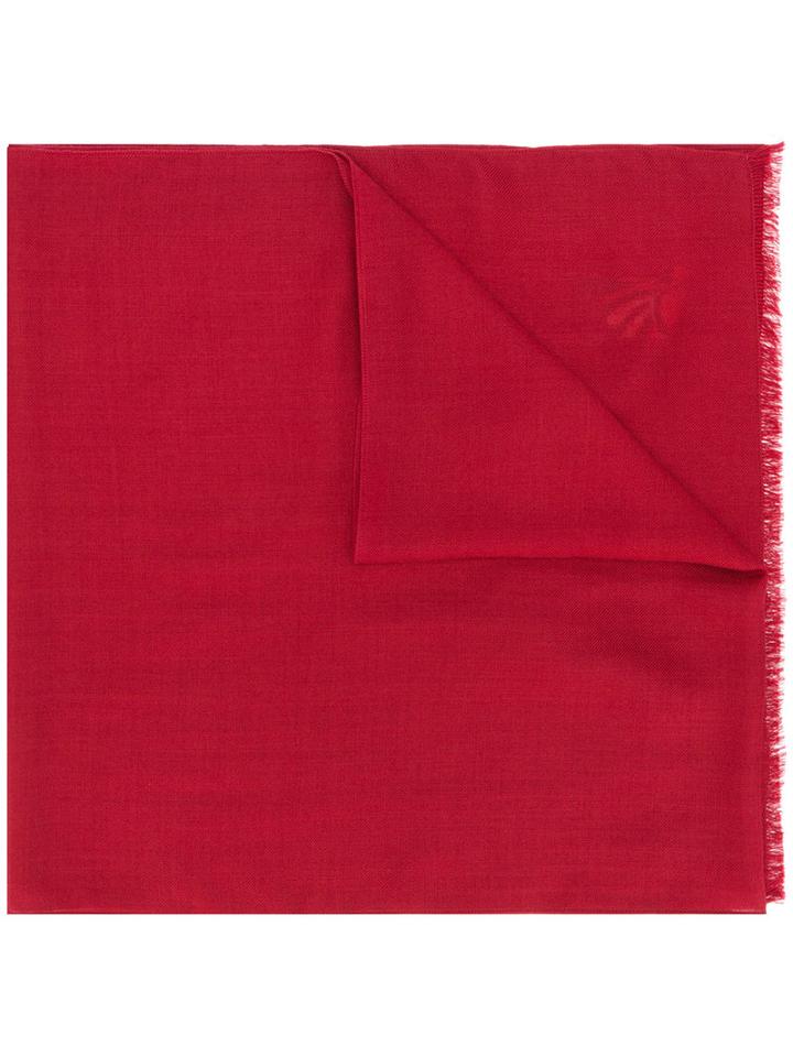 Paul Smith - Racoon Scarf - Men - Wool - One Size, Red, Wool