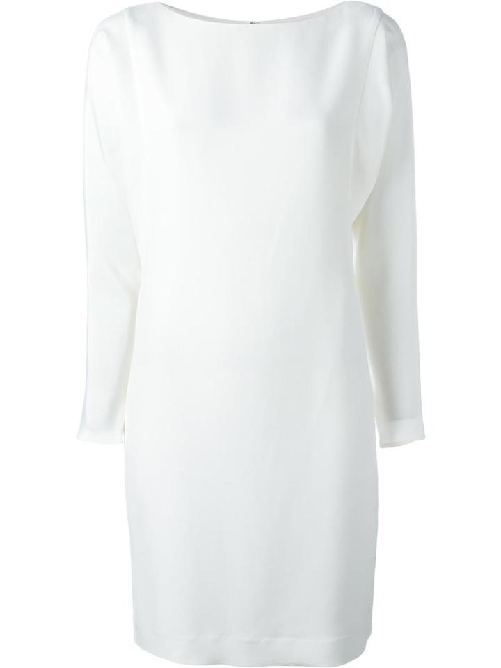 Polo Ralph Lauren Longsleeved Dress, Women's, Size: 8, Nude/neutrals, Silk/polyester