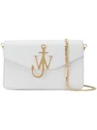 Jw Anderson Logo Shoulder Bag - White