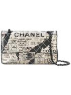 Chanel Vintage Medium Double Flap Bag - Grey