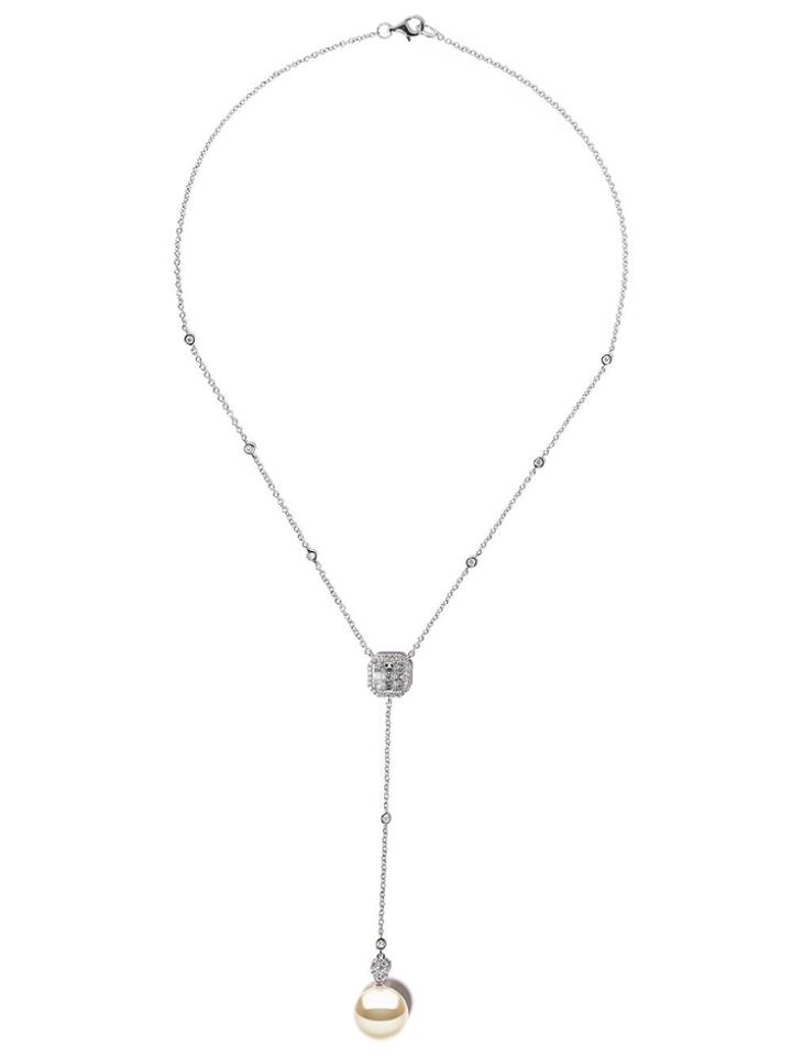 Yoko London 18kt White Gold Starlight Golden South Sea Pearl And