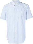 Junya Watanabe Comme Des Garçons Man Striped Shirt, Men's, Size: L, Blue, Cotton