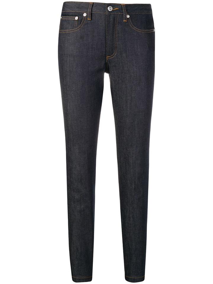 A.p.c. High Waisted Jeans - Blue