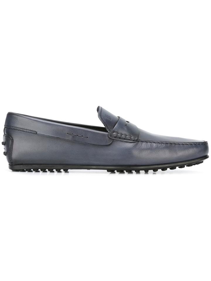 Tod's City Gommino Loafers - Blue