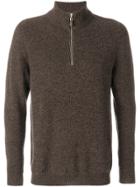Estnation Ribbed Trim Jumper - Black