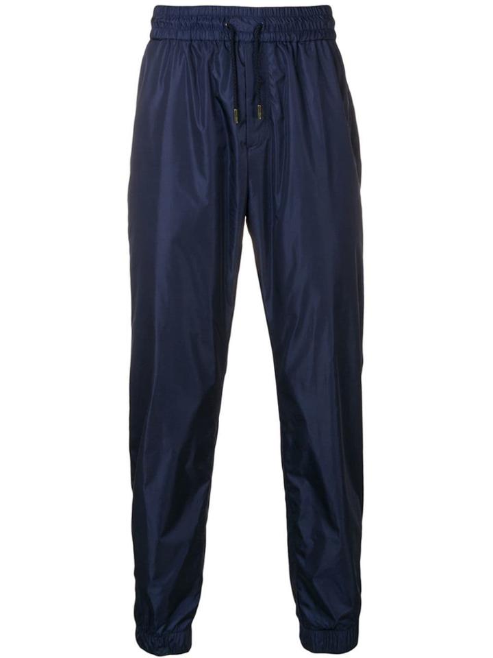 Givenchy Embroidered Logo Track Pants - Blue