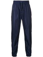 Givenchy Embroidered Logo Track Pants - Blue