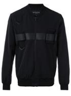 Letasca - Classic Bomber Jacket - Men - Cotton - M, Black, Cotton