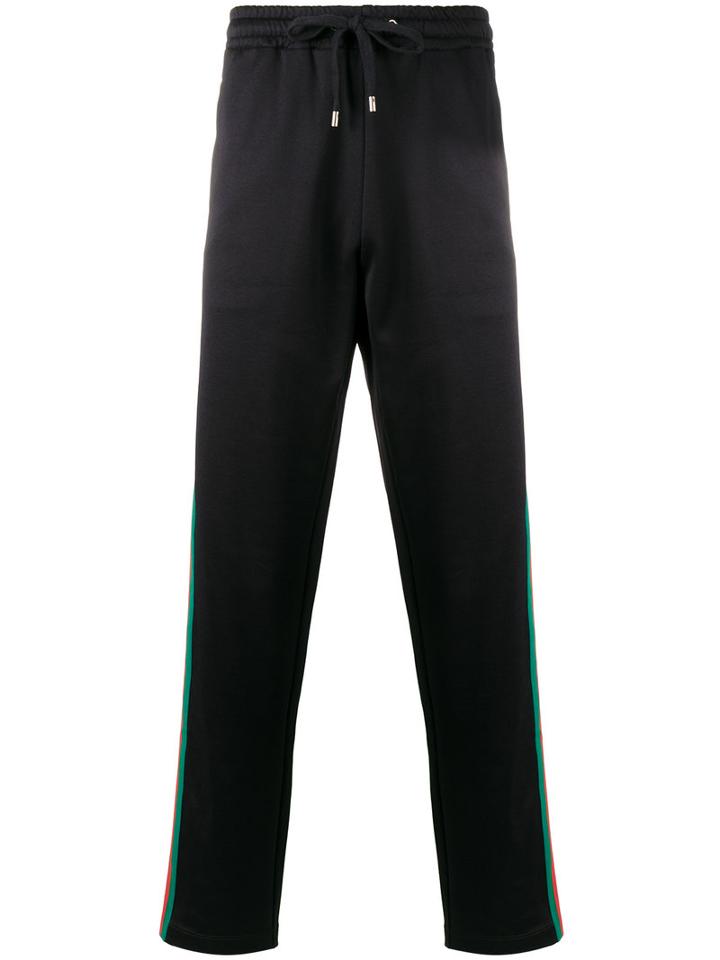 Gucci - Web Track Pants - Men - Cotton/polyamide/polyester - Xs, Blue, Cotton/polyamide/polyester