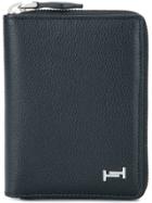 Tod's Double-t Leather Wallet - Black