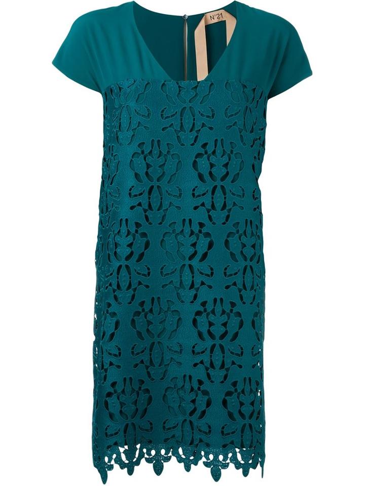 No21 Macramé Shift Dress