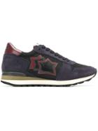 Atlantic Stars Two-tone Sneakers - Black