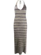 Jacquemus La Robe Tropea Long Dress - Grey