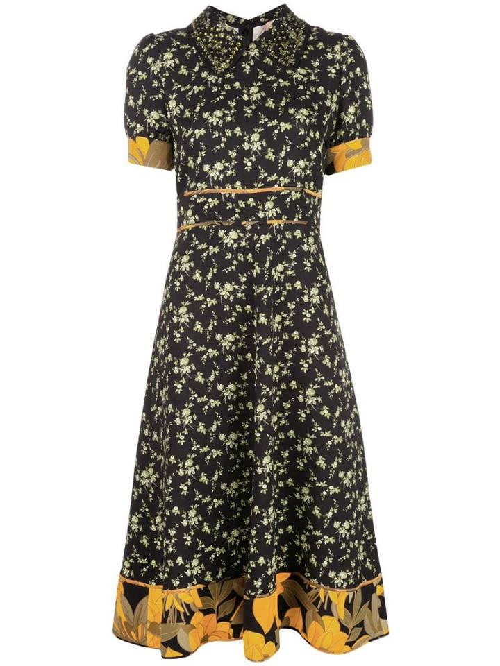 Nº21 Summer Midi Dress - Black