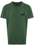 Osklen Surfing Little Waves Print T-shirt - Green