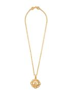 Chanel Vintage Medallion Cc Logo Necklace