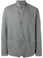 Transit - Lightweight Buttoned Jacket - Men - Silk/cotton/linen/flax/spandex/elastane - 52, Grey, Silk/cotton/linen/flax/spandex/elastane