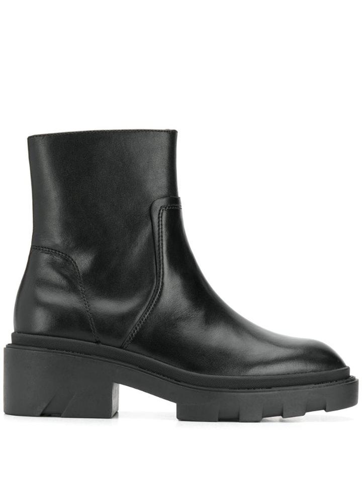 Ash Muse Ankle Boots - Black